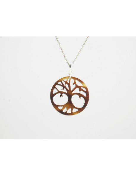 Pendentif Ecaille ( arbre de vie )